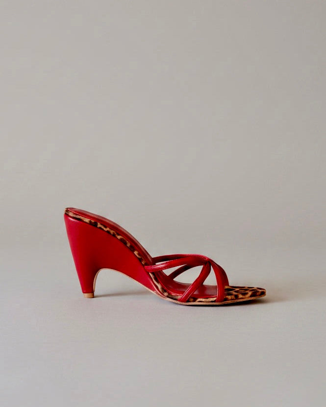 Sia in Red X Leopard.