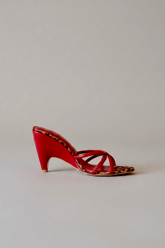 Sia in Red X Leopard.