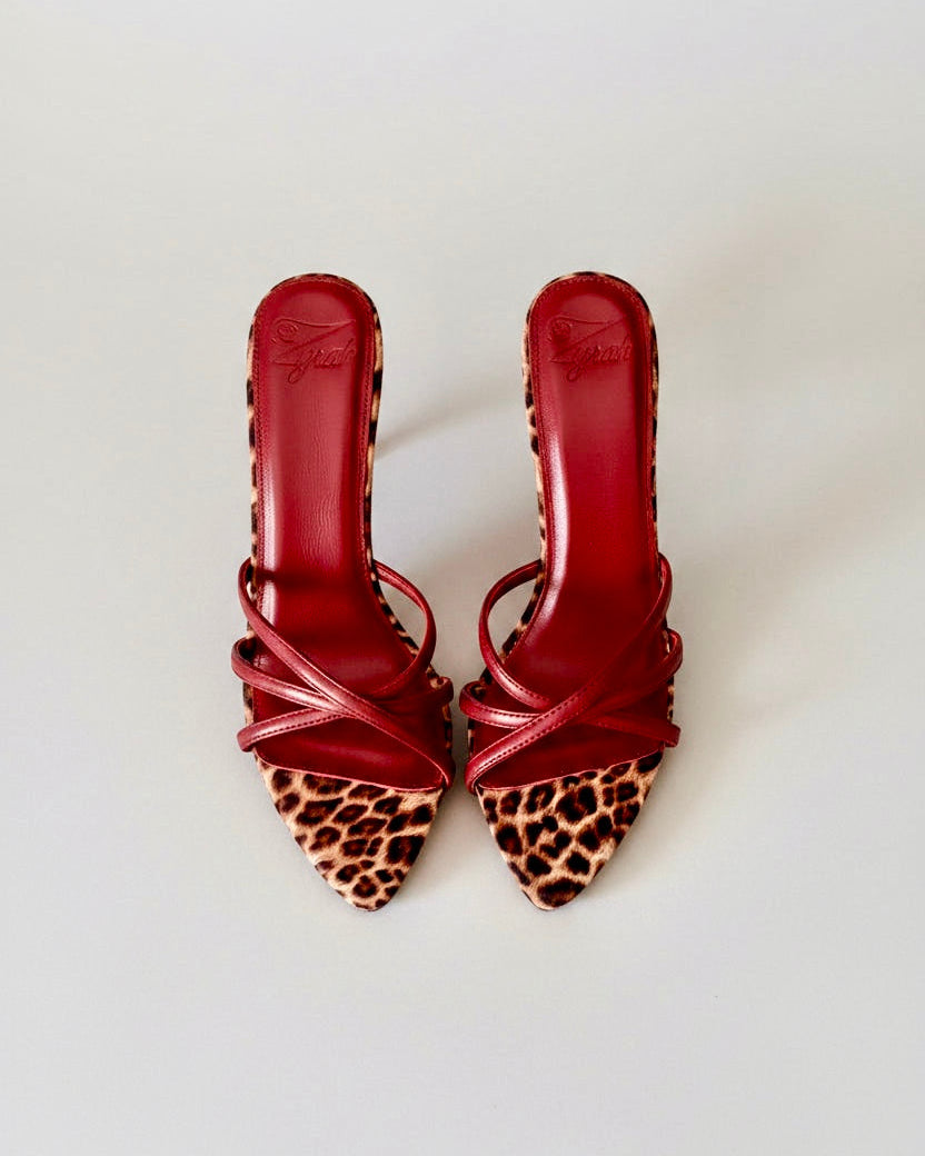 Sia in Red X Leopard.