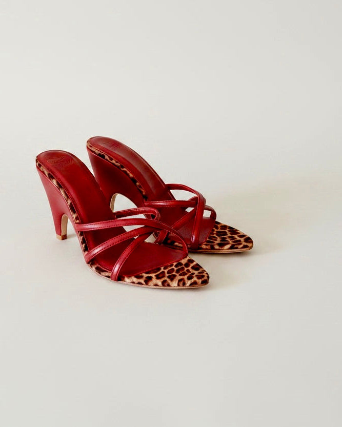 Sia in Red X Leopard.