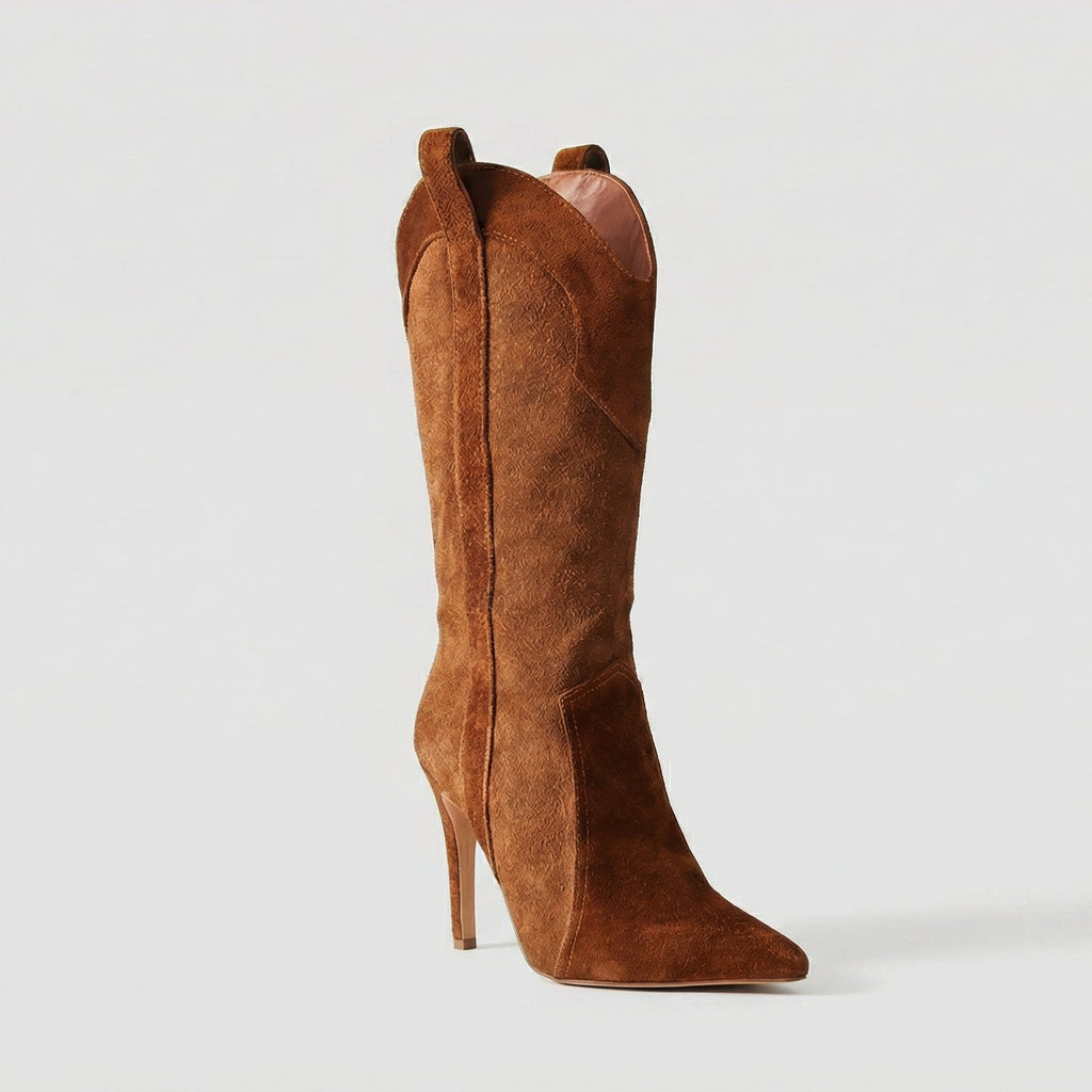 Sienna in Brown Suede.