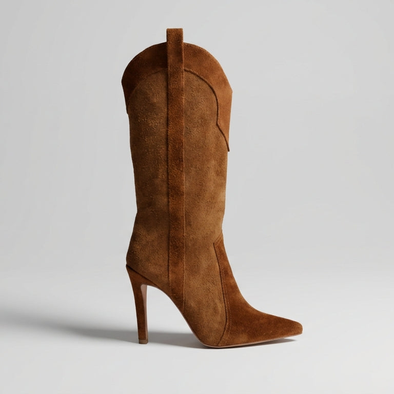 Sienna in Brown Suede.