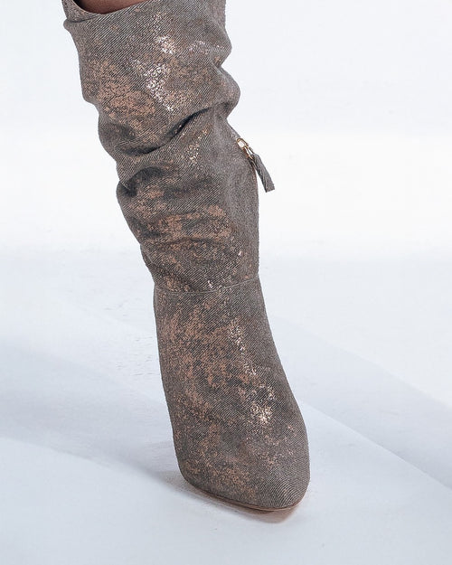 Enchantress Boot - Denim Rose Gold - Limited Edition