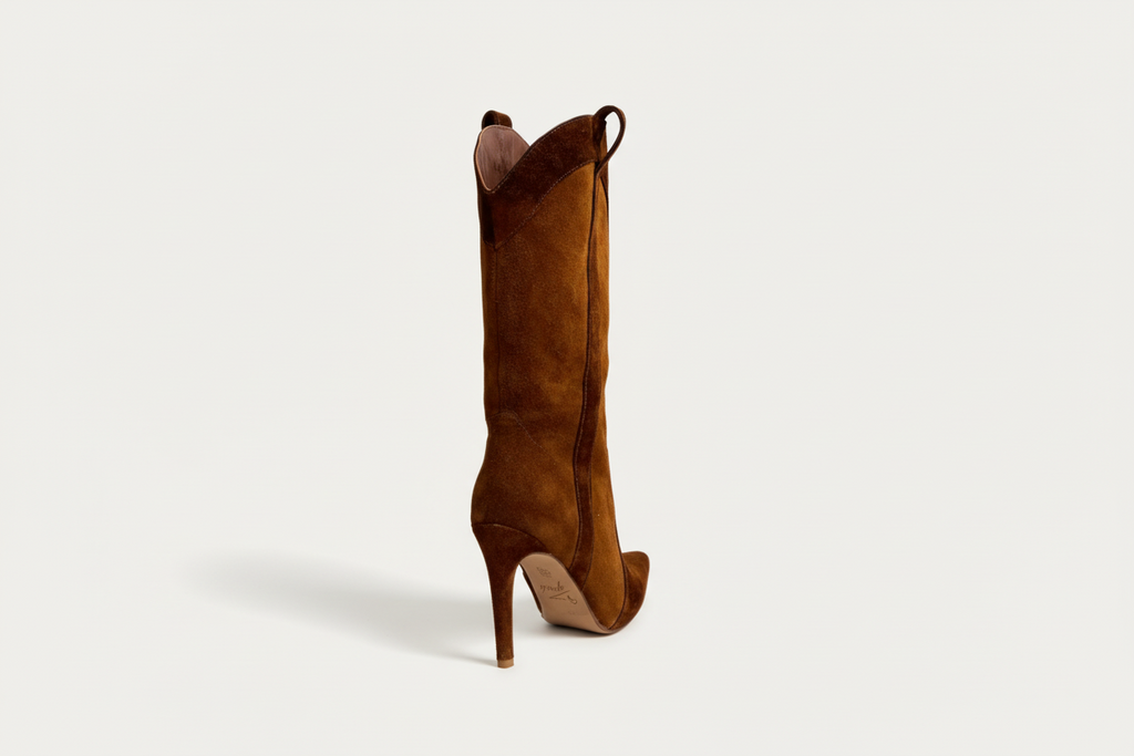 Sienna in Brown Suede.